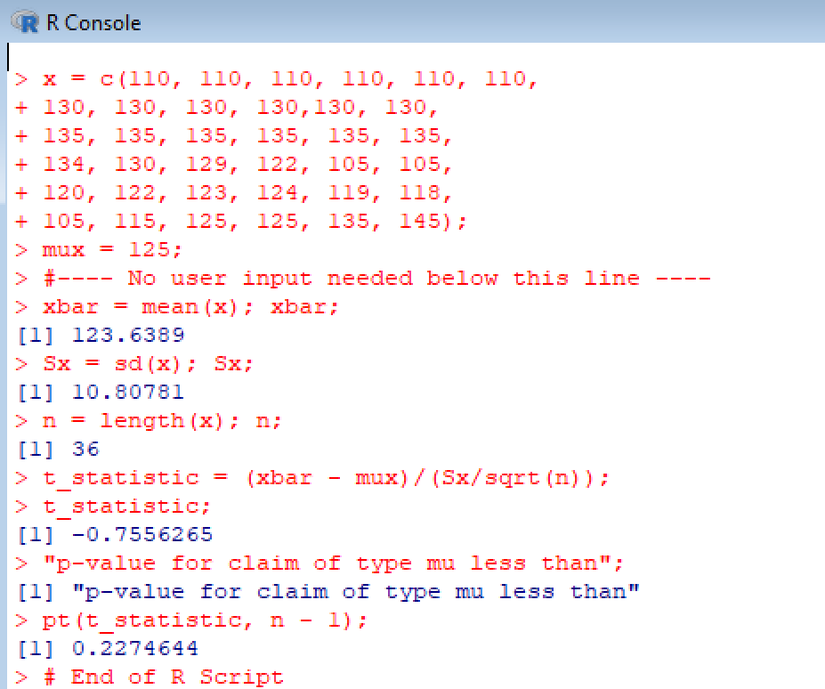 16. Hypothesis Testing: One Sample t-test | Professor McCarthy Statistics